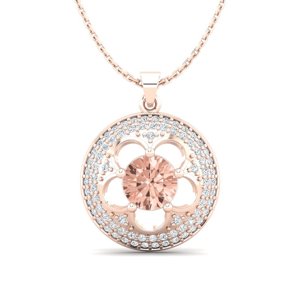 Morganite Women's Pendant Bertina