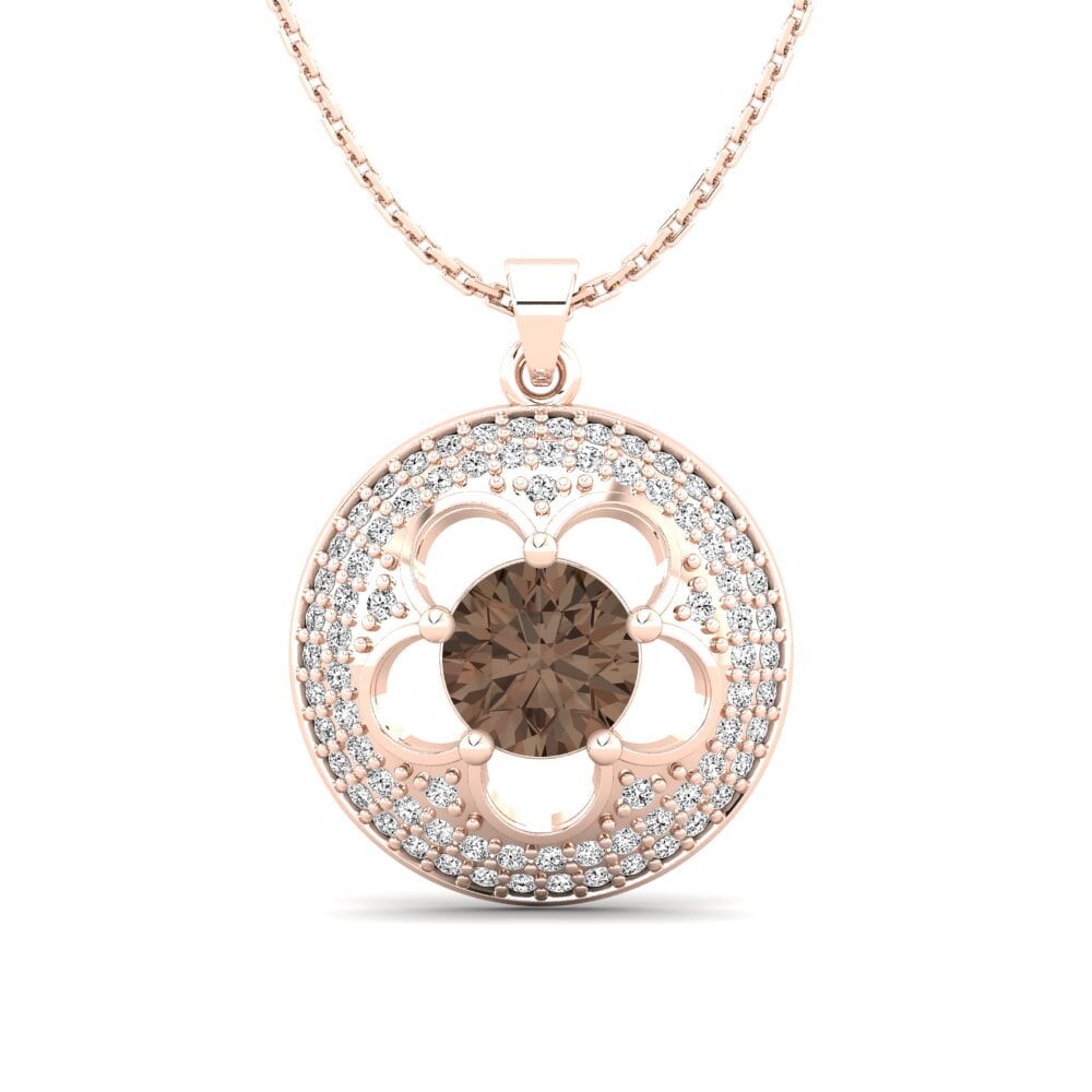 Quartz Fumé Pendentif pour femme Bertina