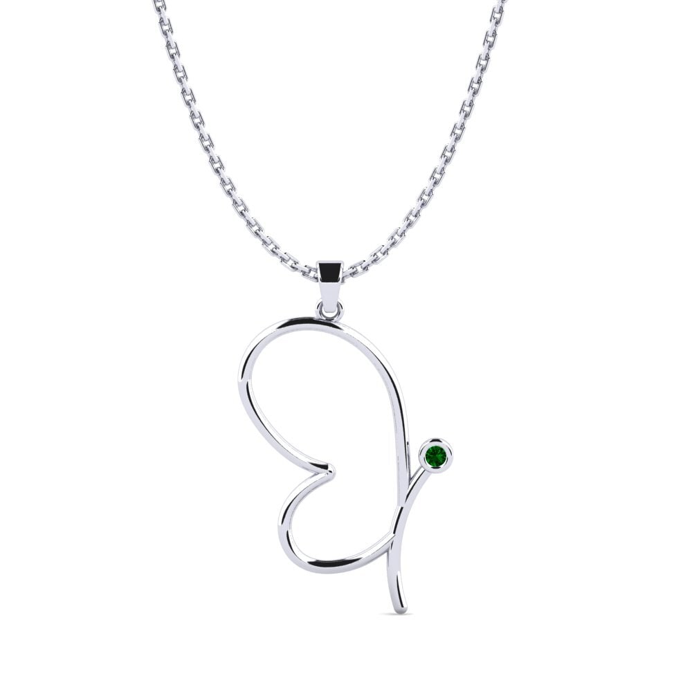 Circonita Verde Colgante de Mujer Besta