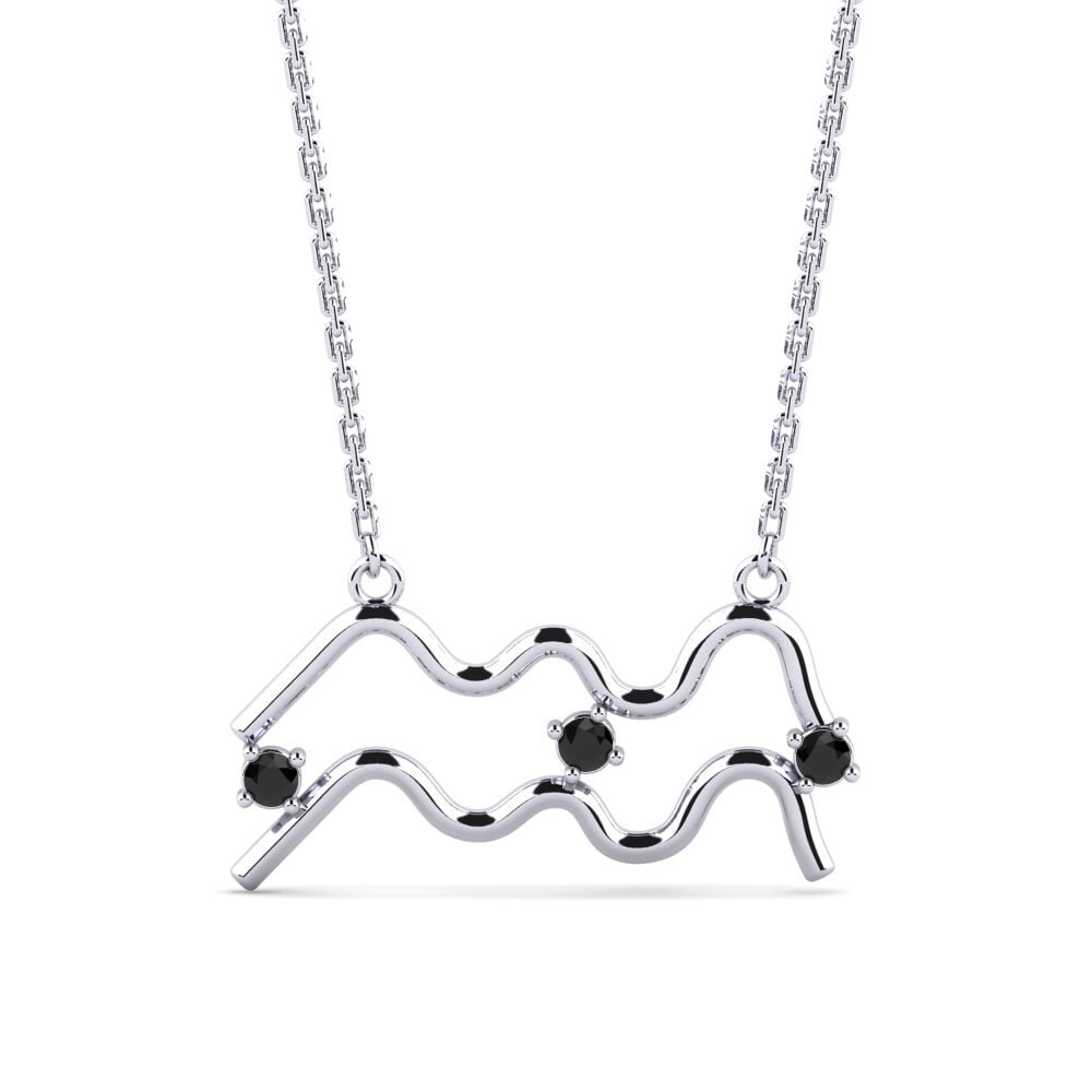 Ónix Negro Collar de Mujer Brandie - Aquarius