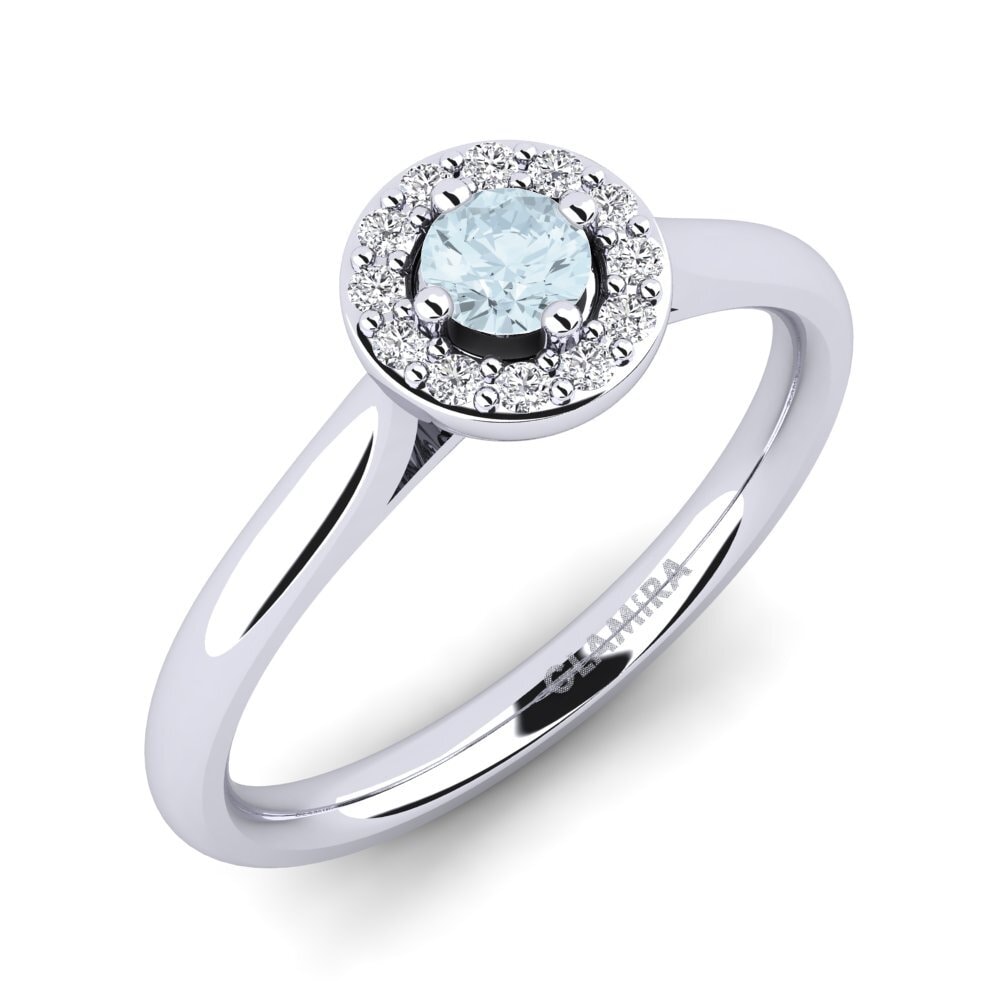 Aquamarine Engagement Ring Brianna