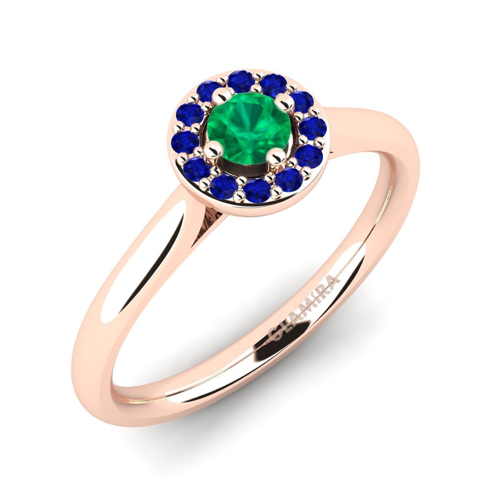 9K Rose Gold Engagement Ring Brianna