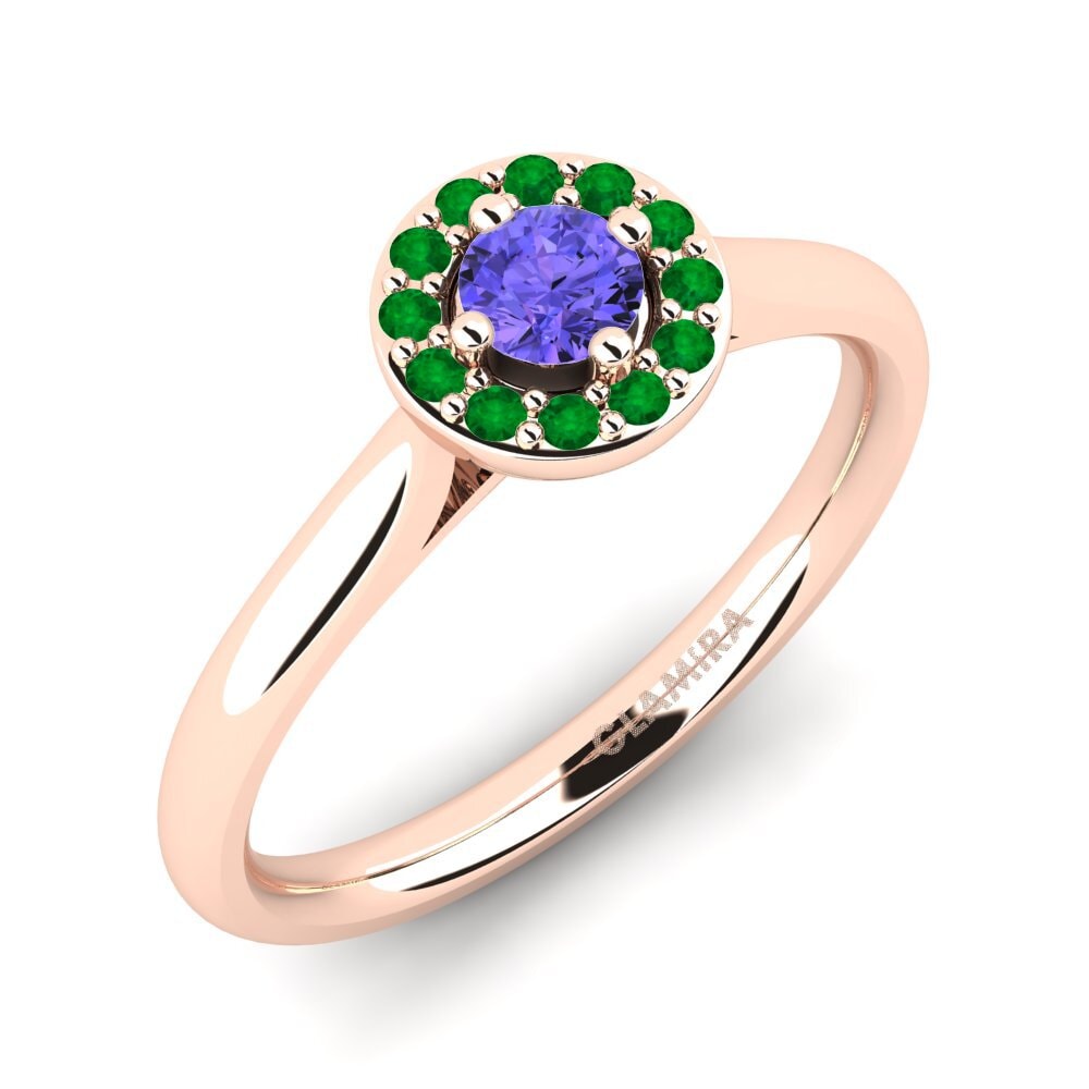 14ct Rose Gold Engagement Ring Brianna