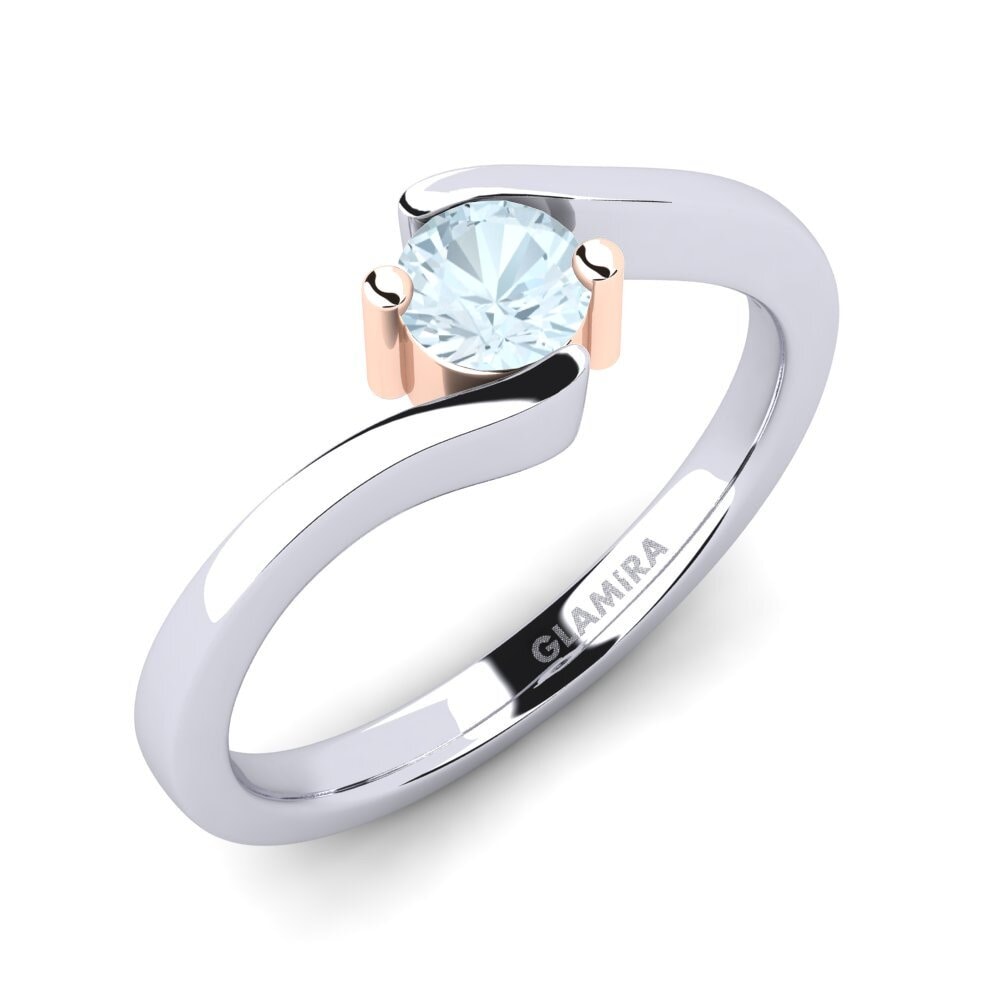 Aquamarine Engagement Ring Bridal Element