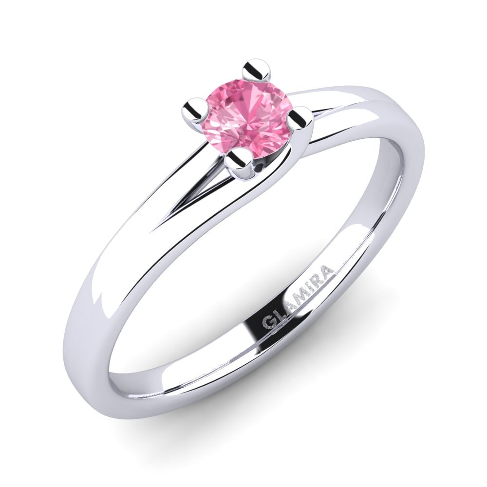 Pink Sapphire Engagement Ring Bridal Heaven