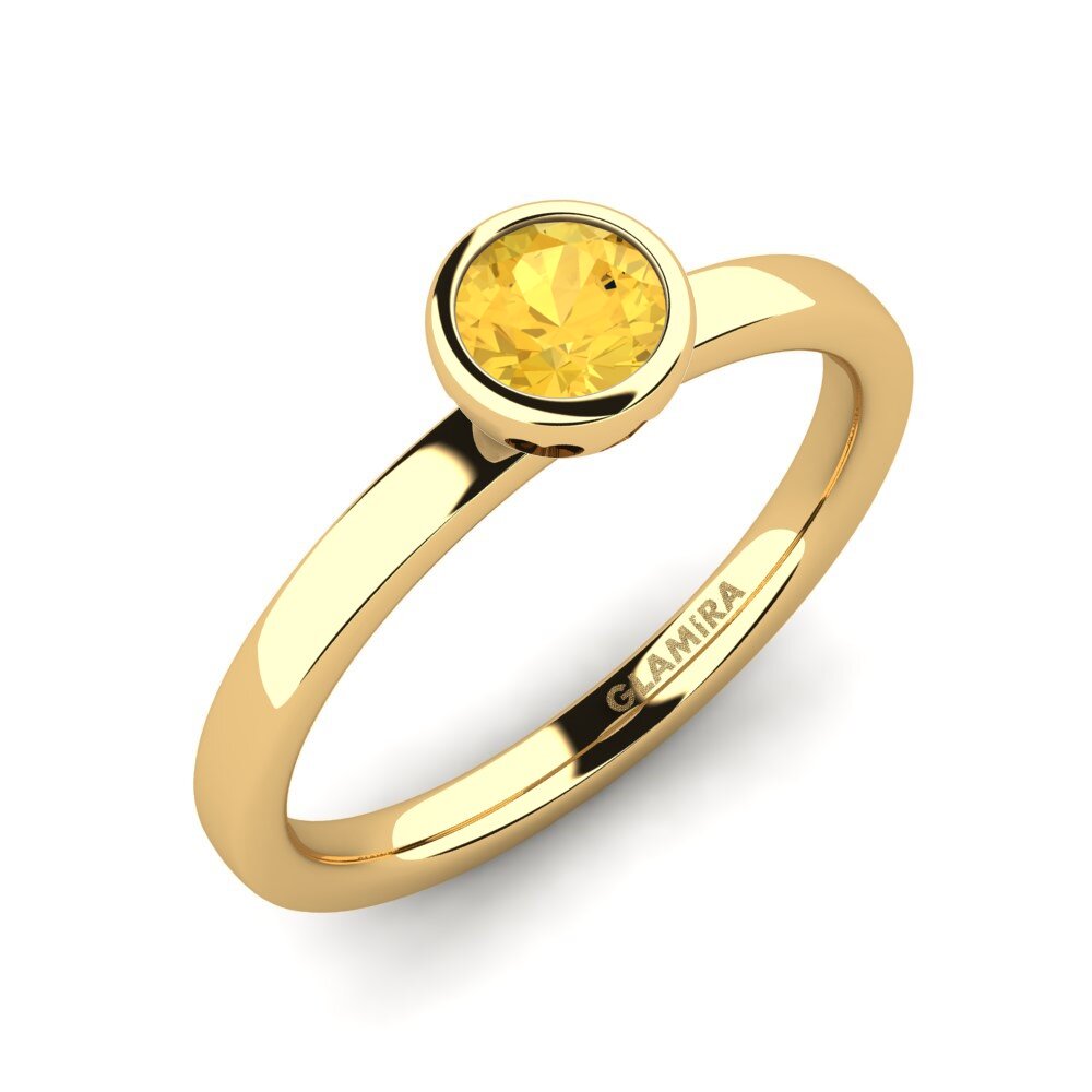 Citrino Anillo de compromiso Bridal Passion 0.5crt
