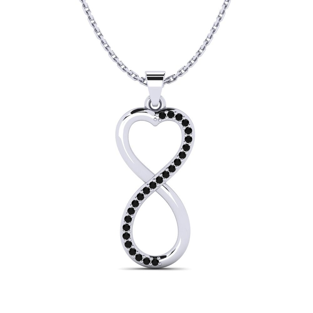 Ónix Negro Colgante de Mujer Briyley