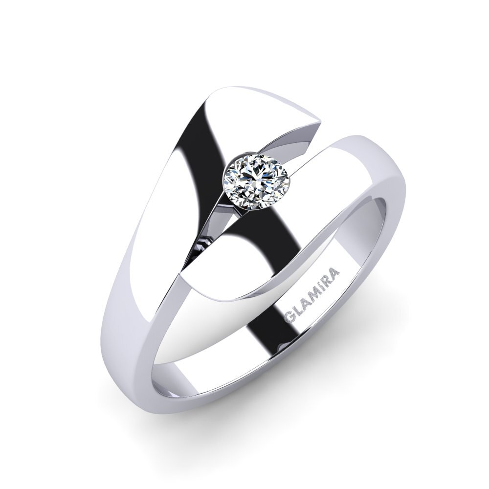 Zirconia Engagement Ring Calvina