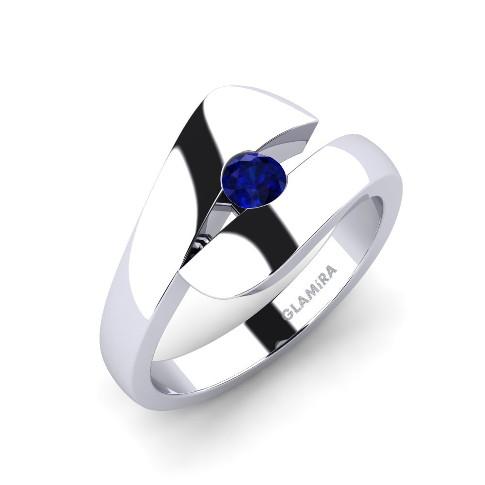 Sapphire Engagement Ring Calvina