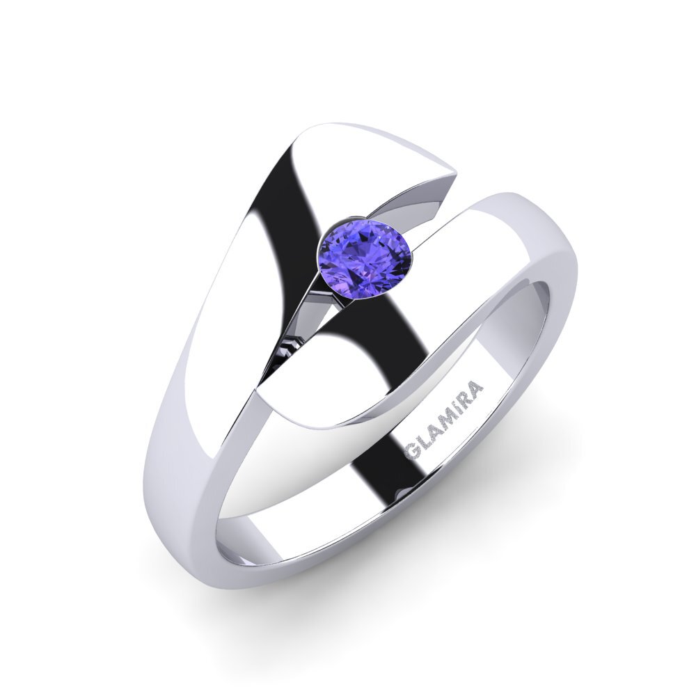 Tanzanite Engagement Ring Calvina