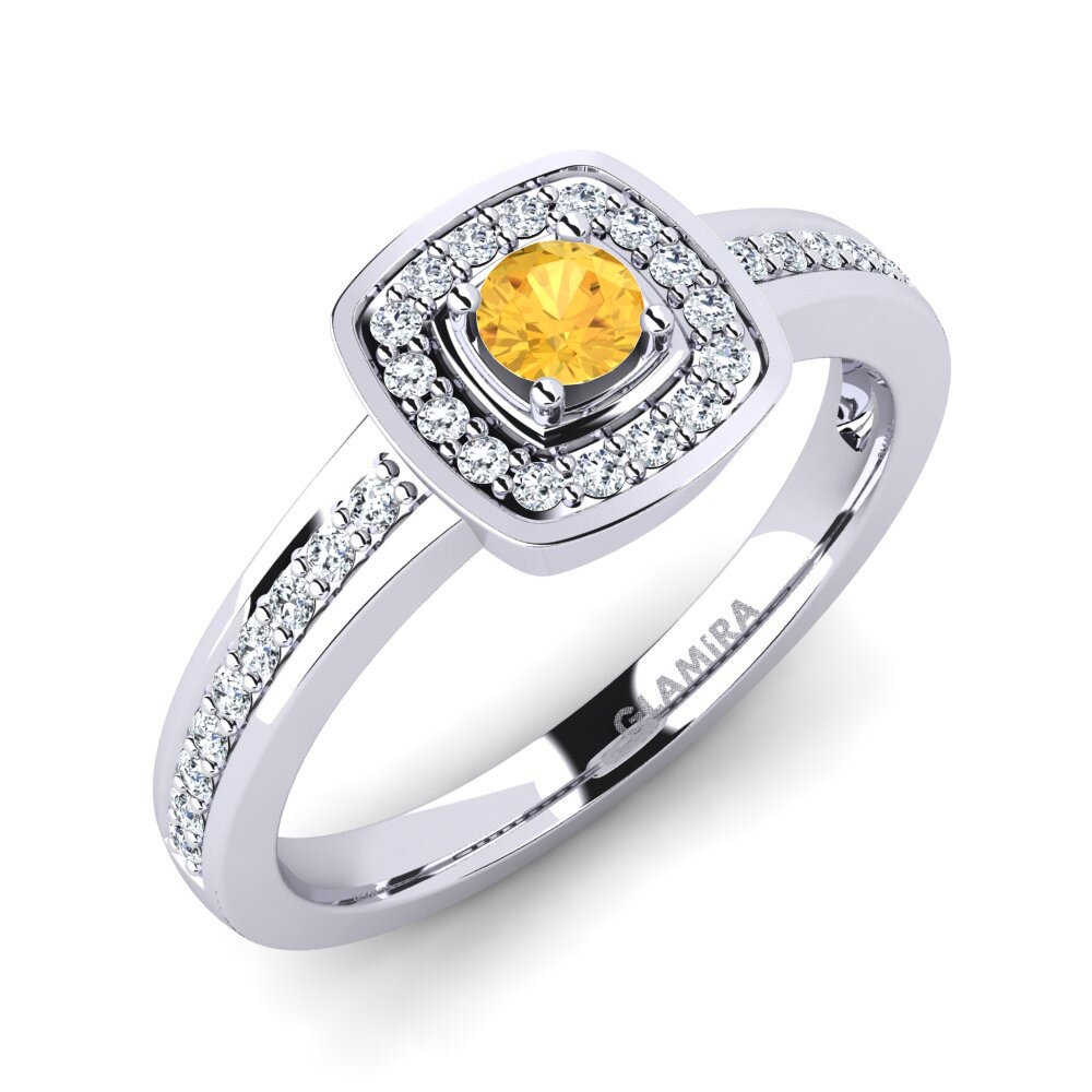 Citrine Engagement Ring Claire