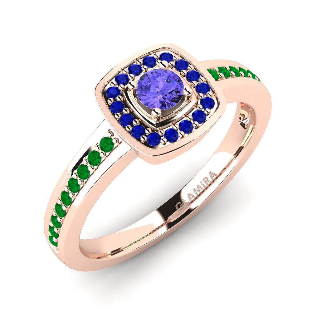 14ct Rose Gold Engagement Ring Claire