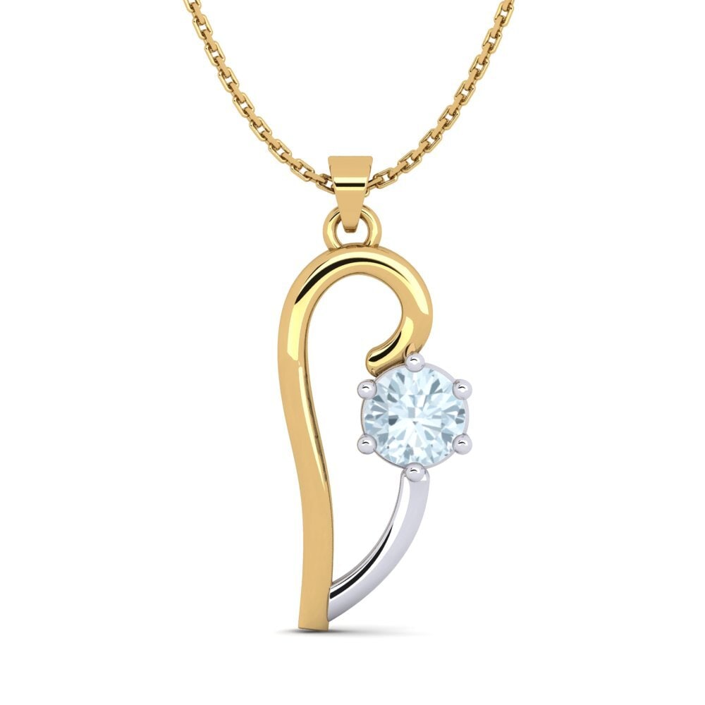 Aquamarine Women's Pendant Dalianis