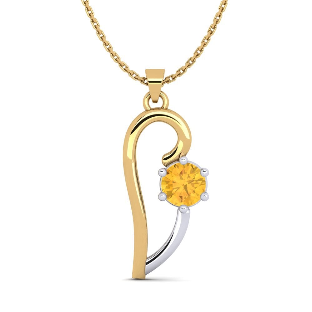 Citrine Women's Pendant Dalianis