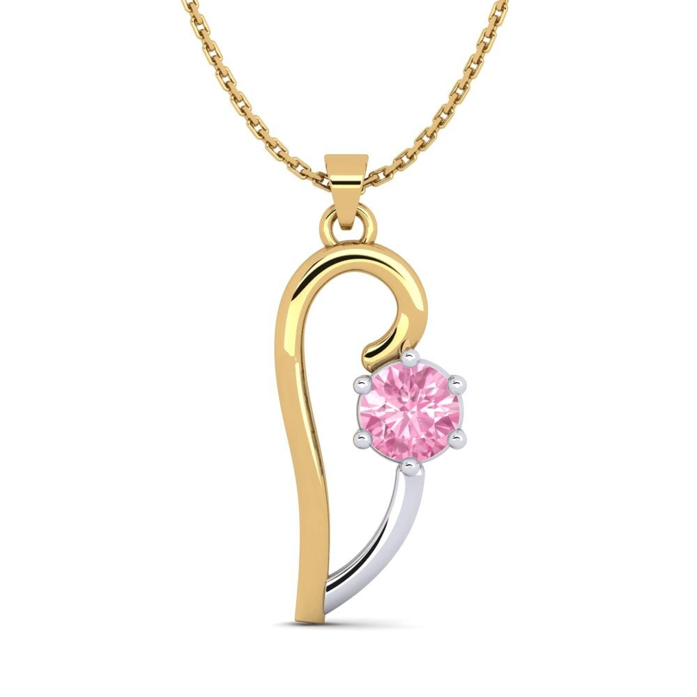 Pink Sapphire Women's Pendant Dalianis