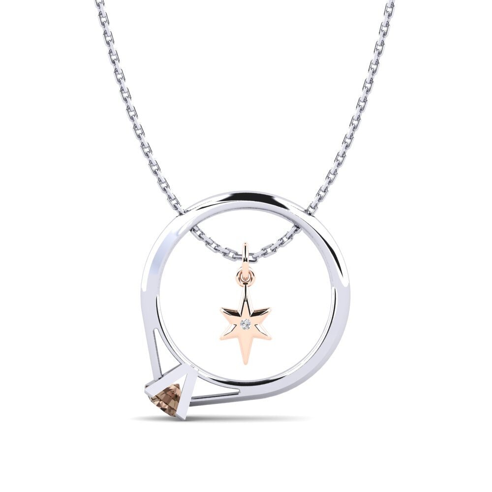 Smoky Quartz Women's Necklace Defoe