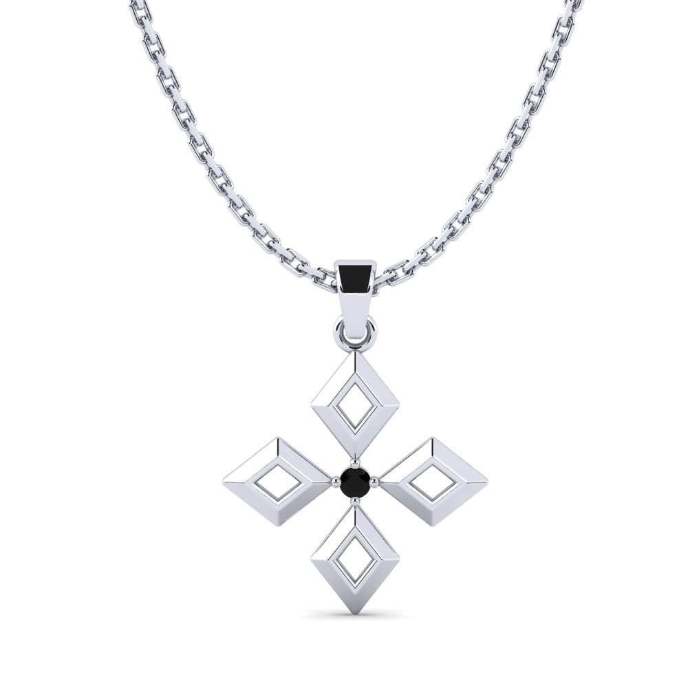 Black Sapphire Women's Pendant Deft