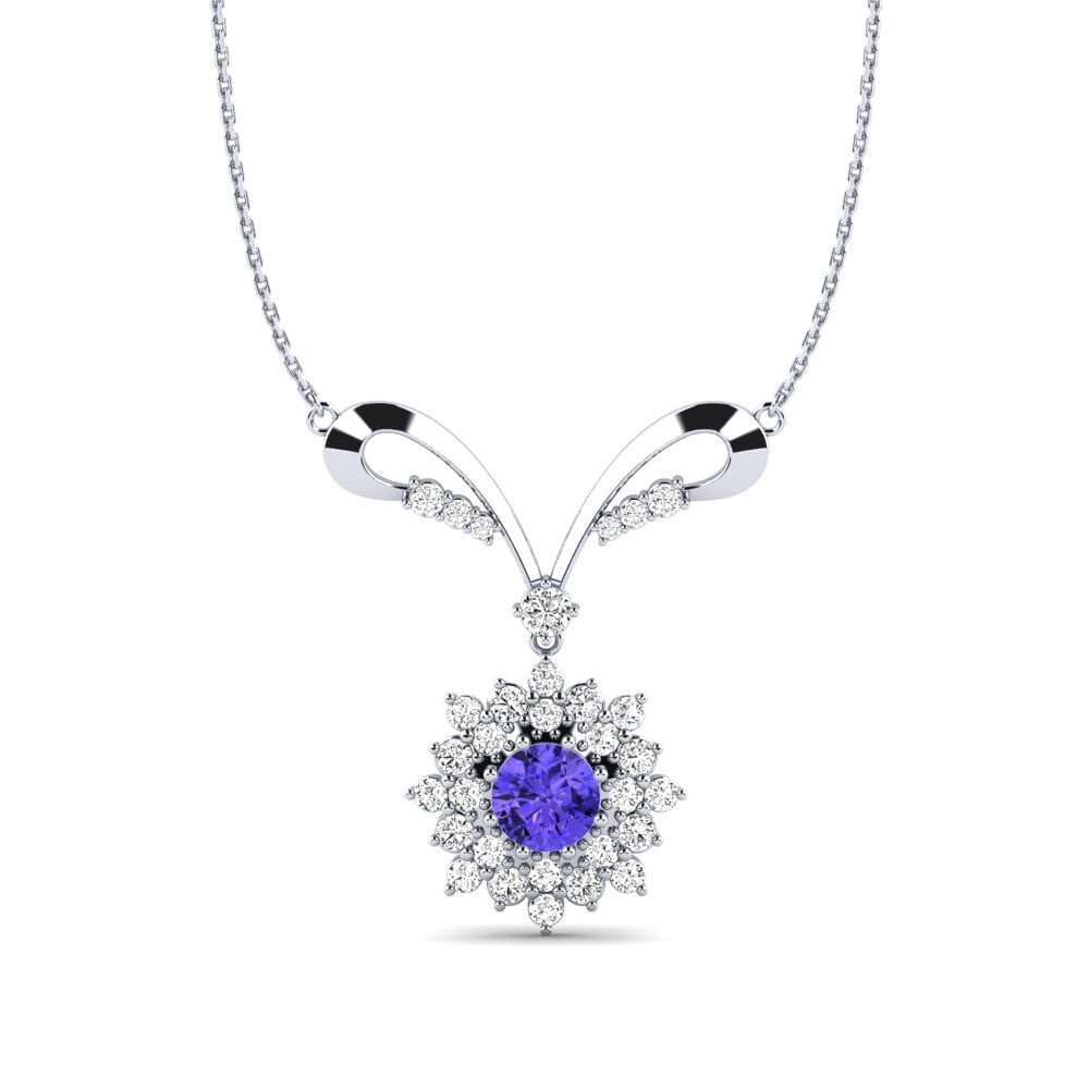 Tanzanite Pingente Feminino Denisa