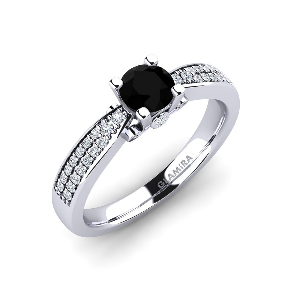 Black Onyx Engagement Ring Donielle