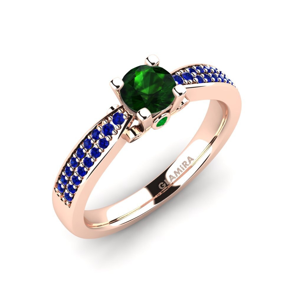 9K Rose Gold Engagement Ring Donielle