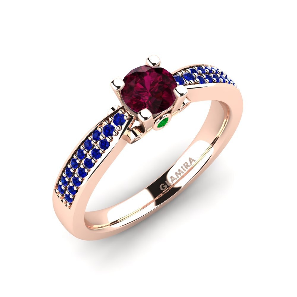 14ct Rose Gold Engagement Ring Donielle