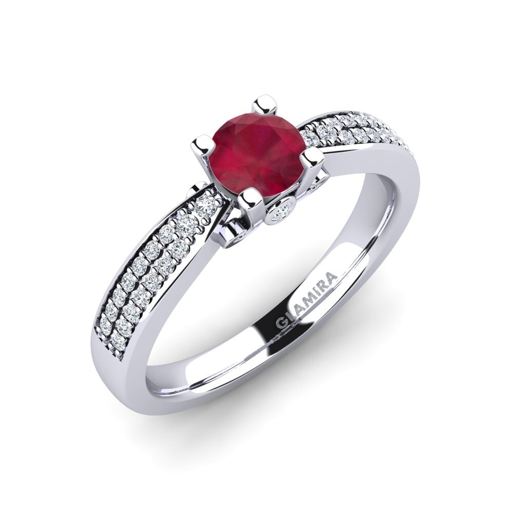 Ruby Engagement Ring Donielle
