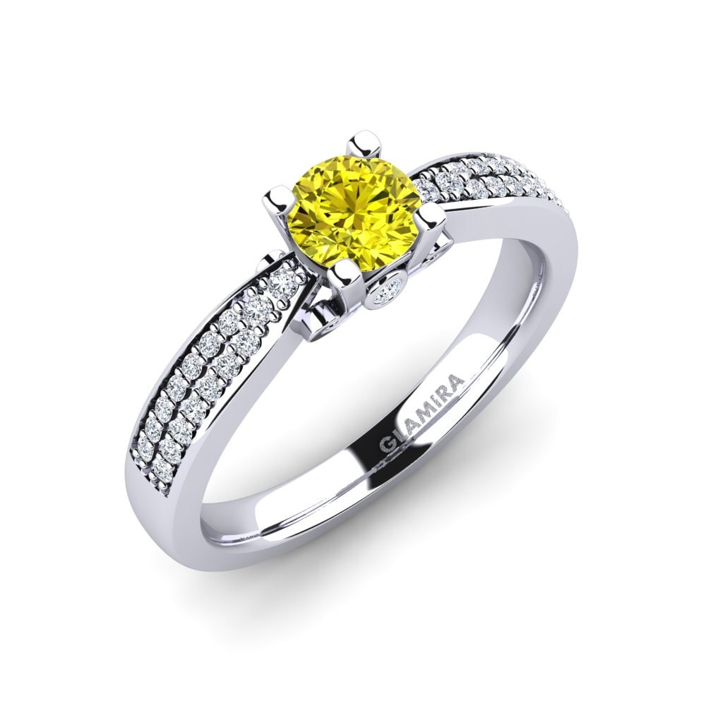 Yellow Diamond Engagement Ring Donielle