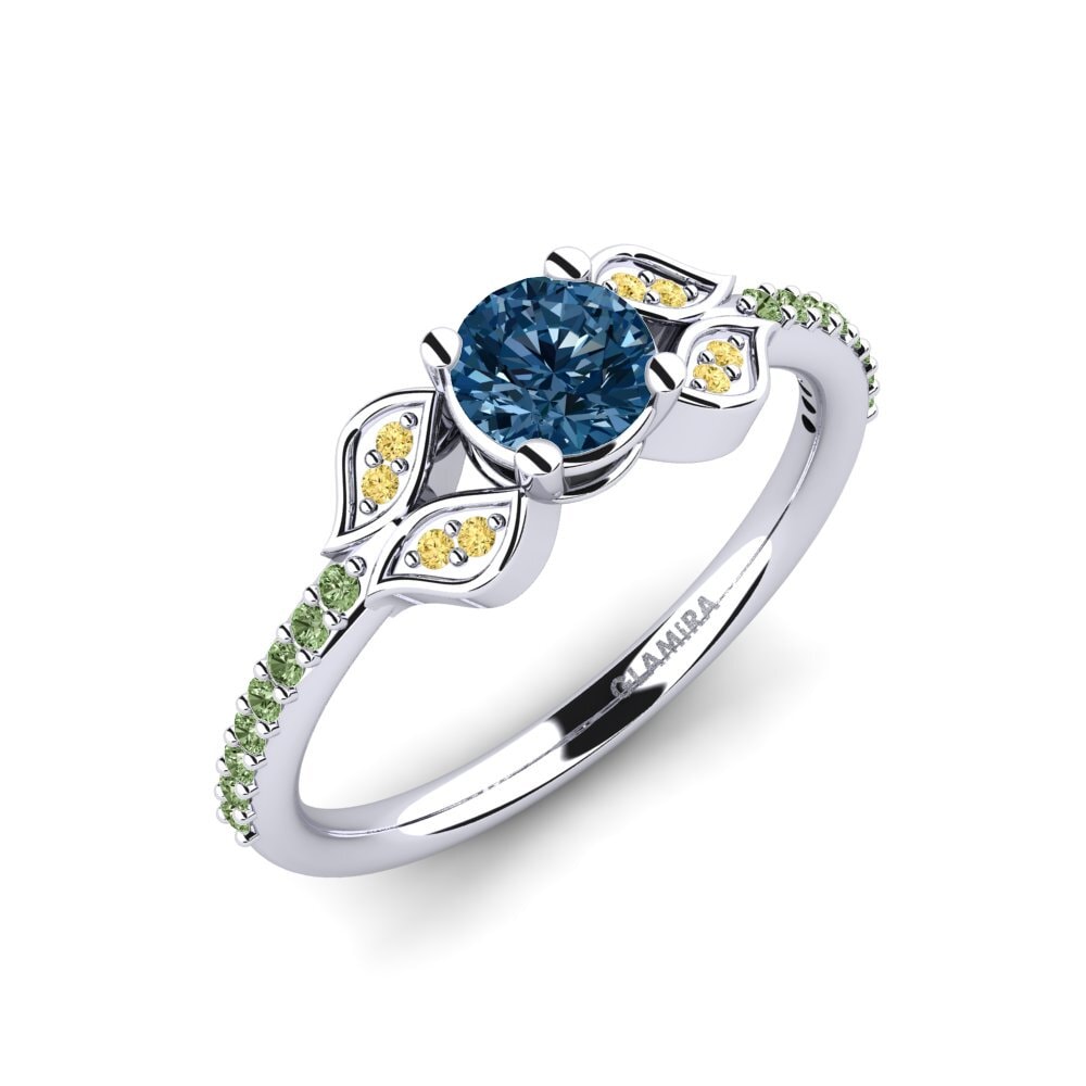 Paladio 950 Anillo de compromiso Elide