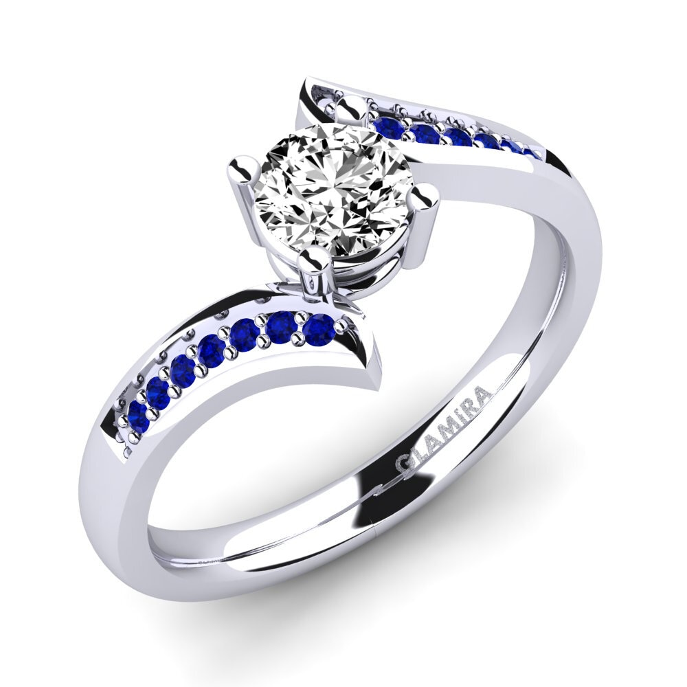 Moissanite Engagement Ring Elloine