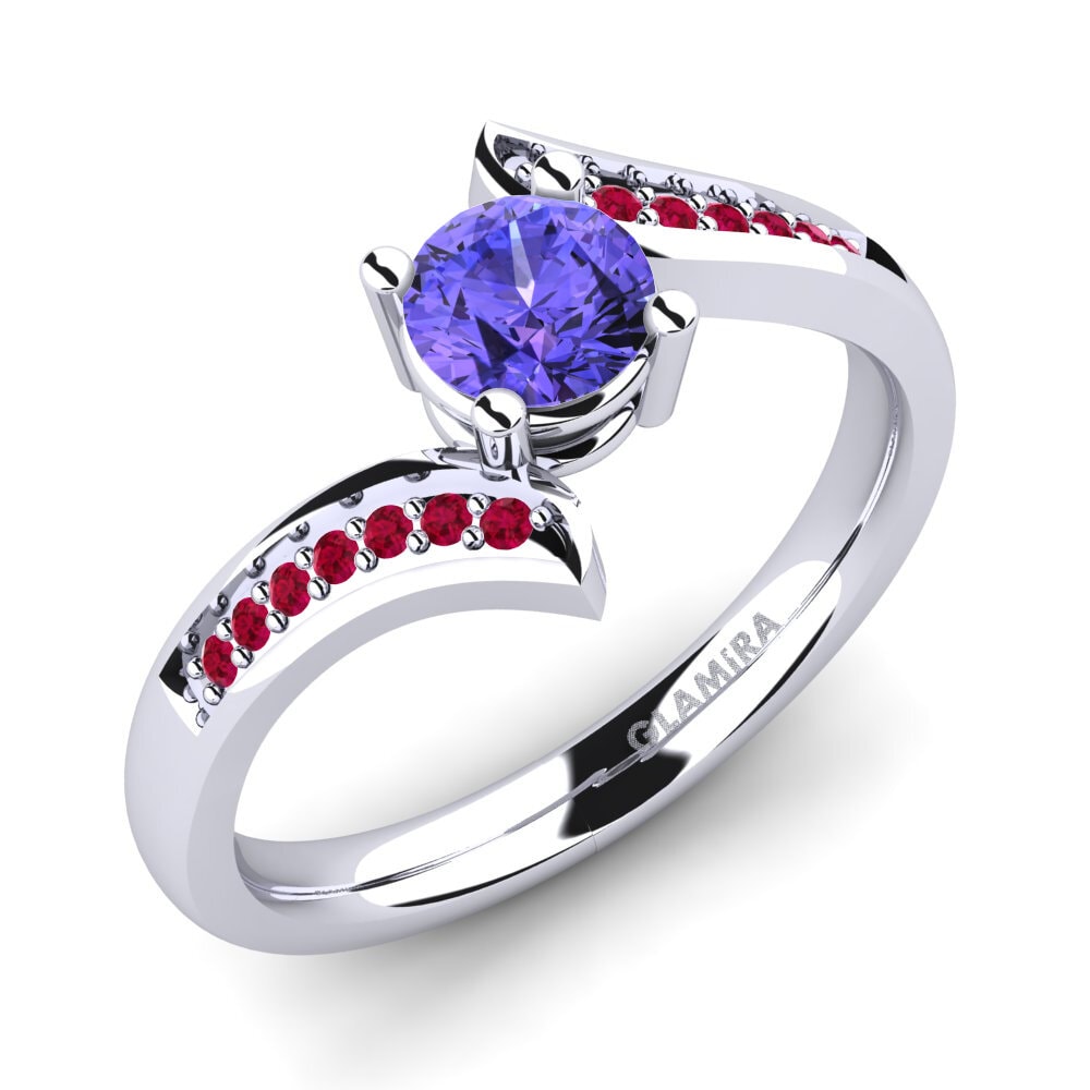Tanzanita Anillo de compromiso Elloine