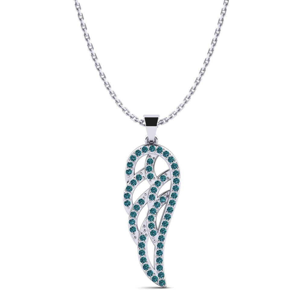 Blue Diamond Women's Pendant Esselina