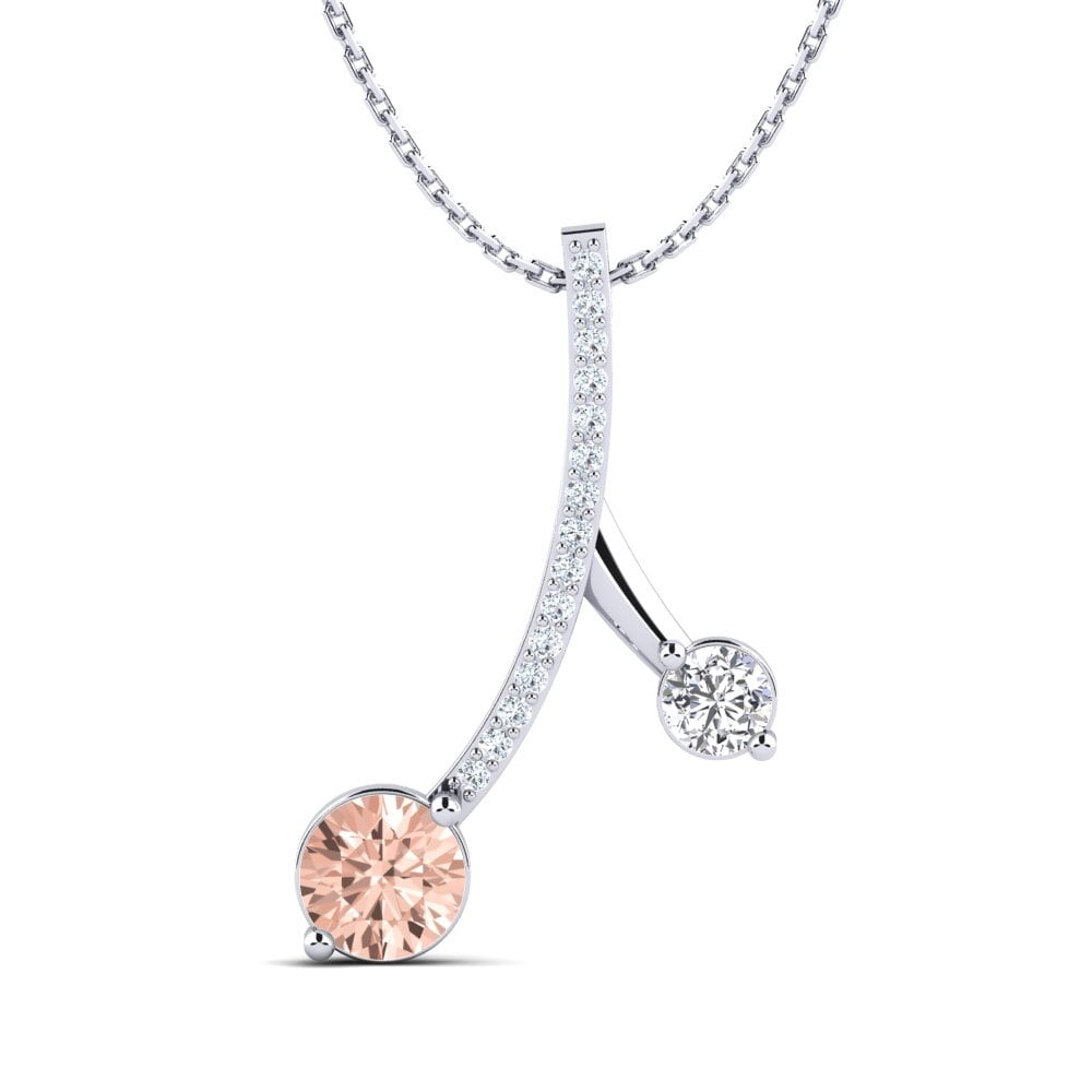 Morganite Women's Pendant Flede