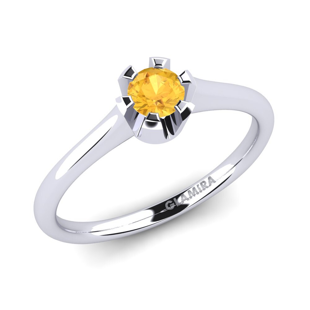 Citrine Engagement Ring Galilea