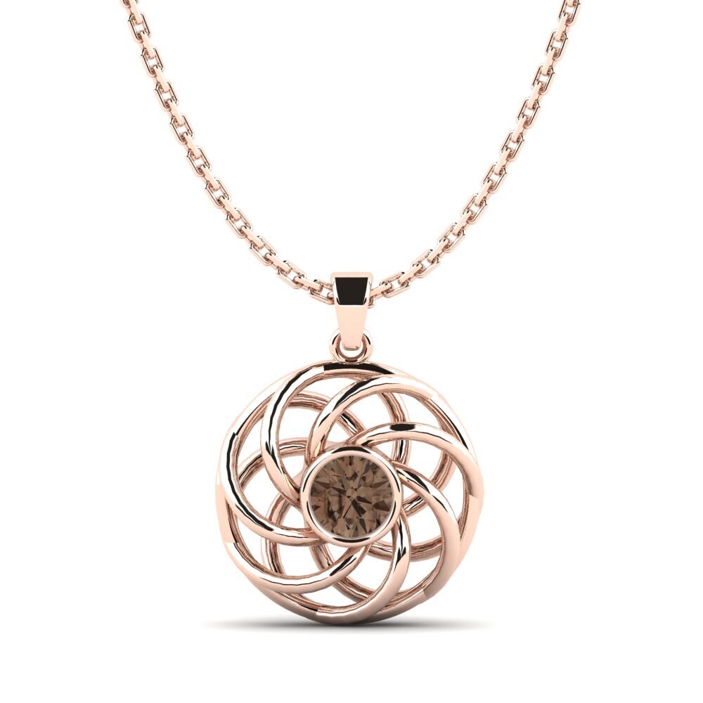 Smoky Quartz Women's Pendant Glady