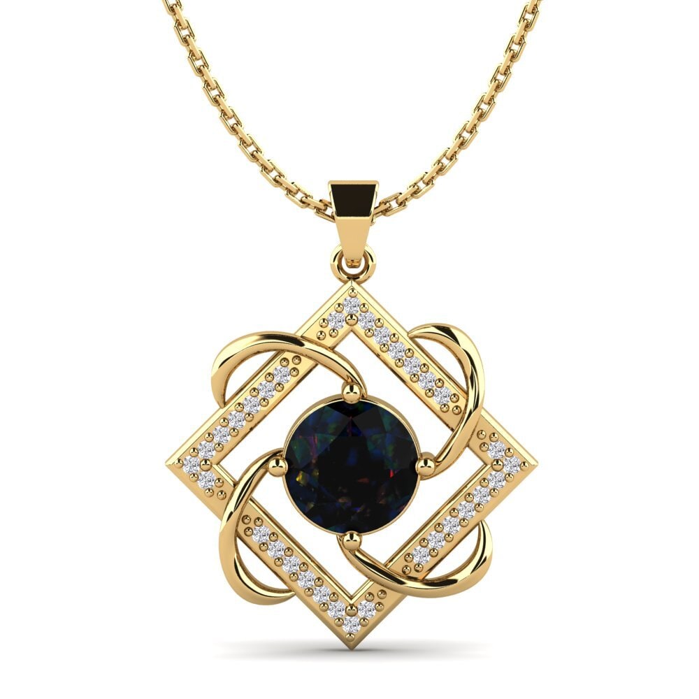 Black Opal Women's Pendant Gliese