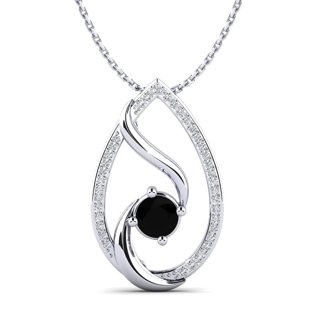Black Sapphire Women's Pendant Gotzone
