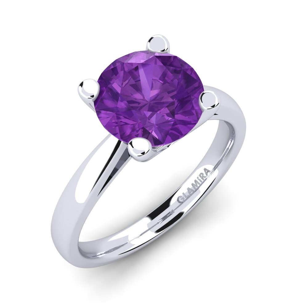 Amethyst Engagement Ring Grace 3.0crt