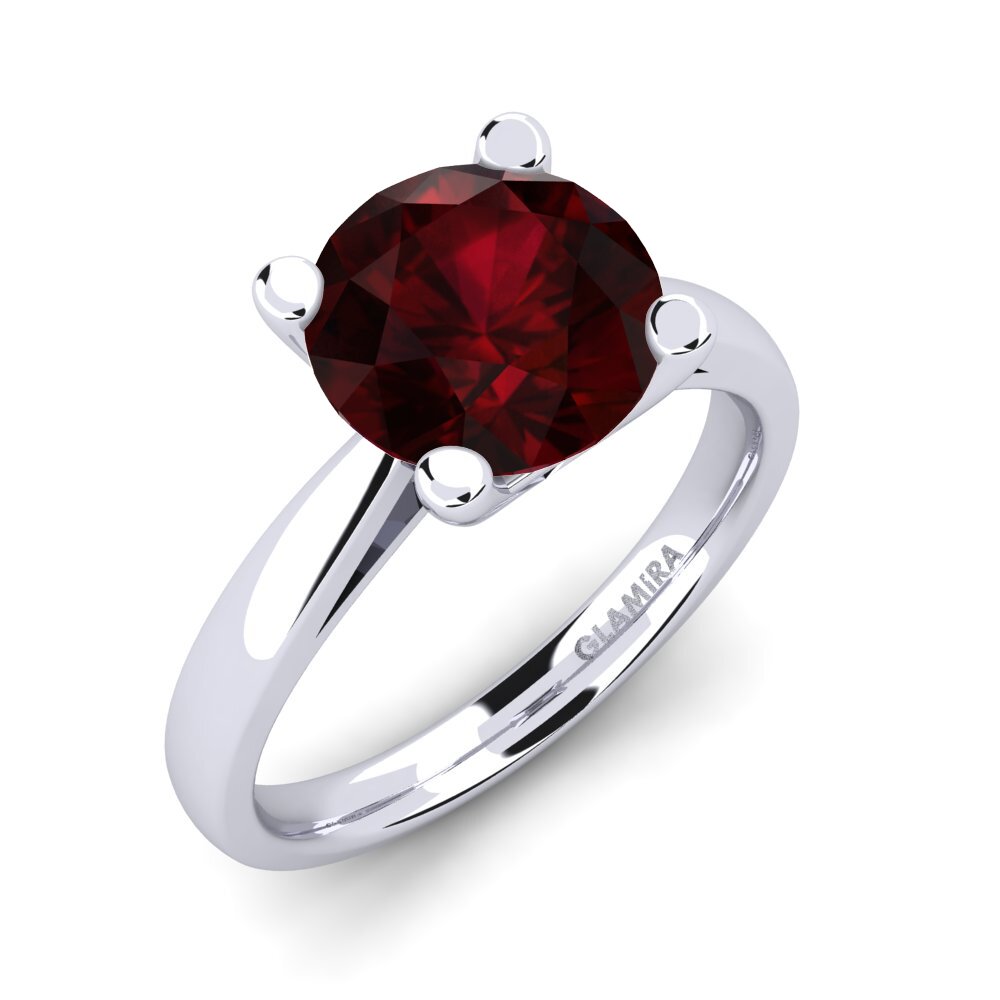 Garnet Engagement Ring Grace 3.0crt