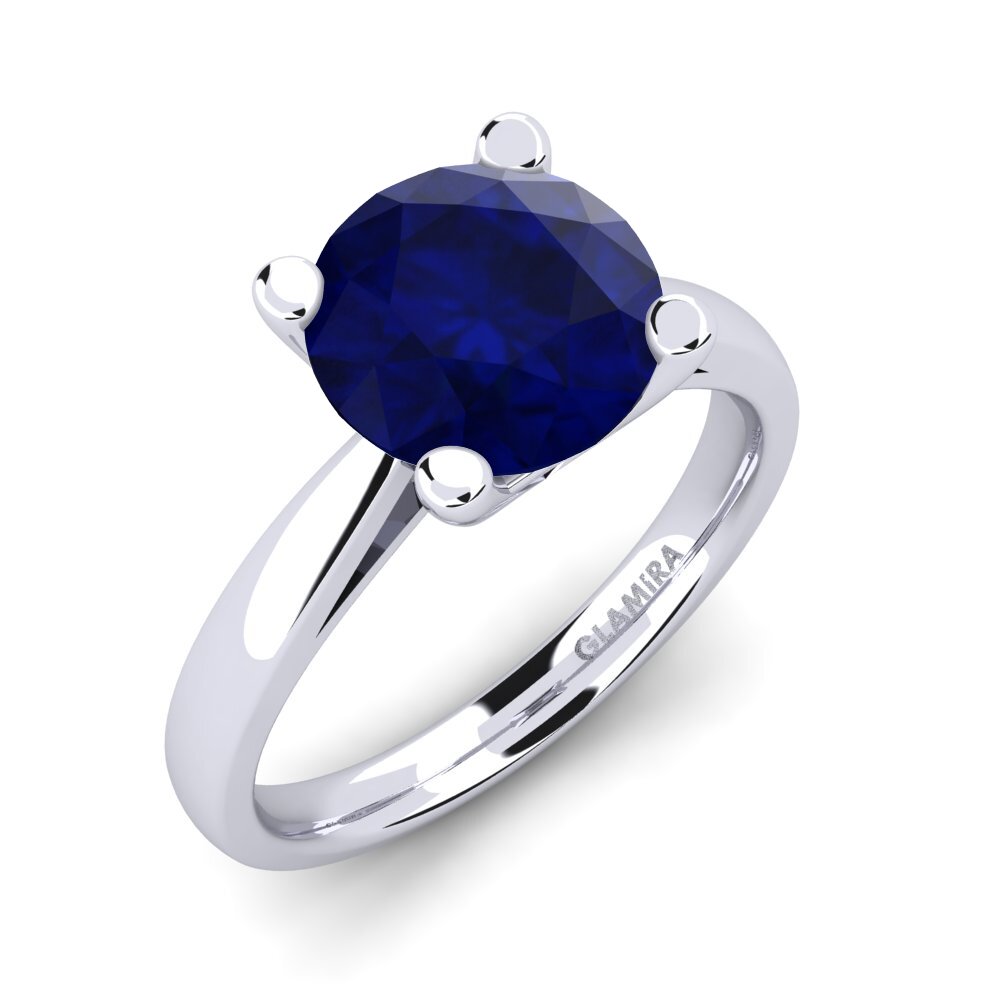 Saffier Verlovingsring Grace 3.0crt