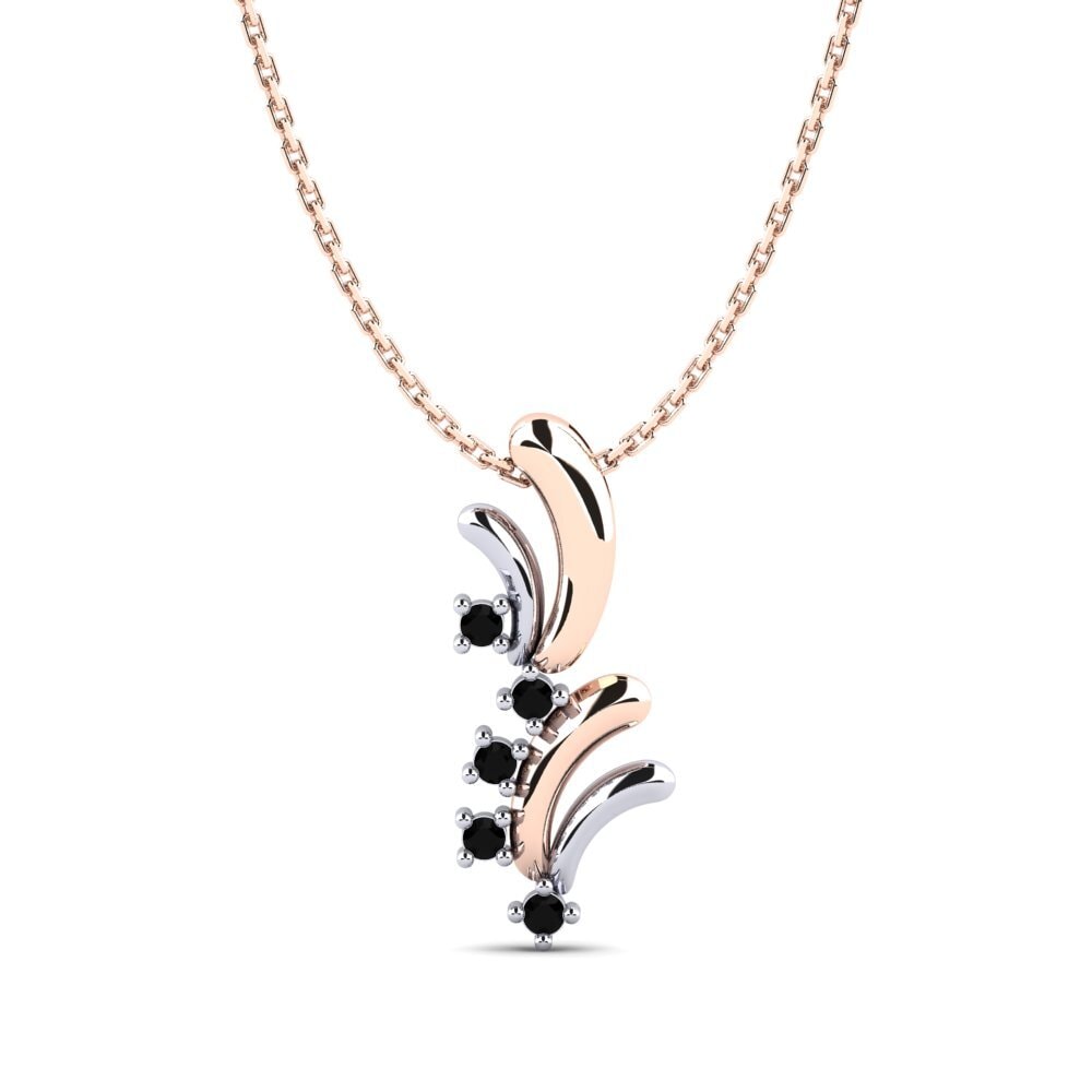 Black Sapphire Women's Pendant Hallete