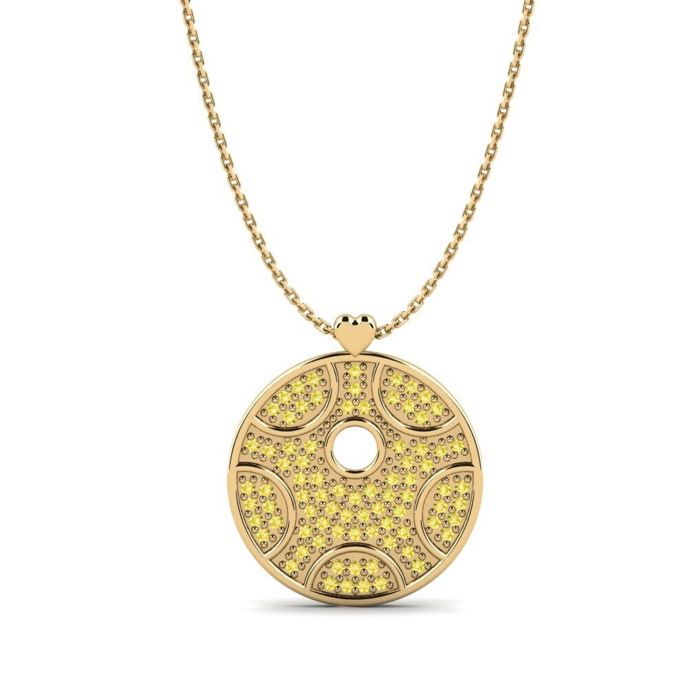 Yellow Sapphire Women's Pendant Harnovan