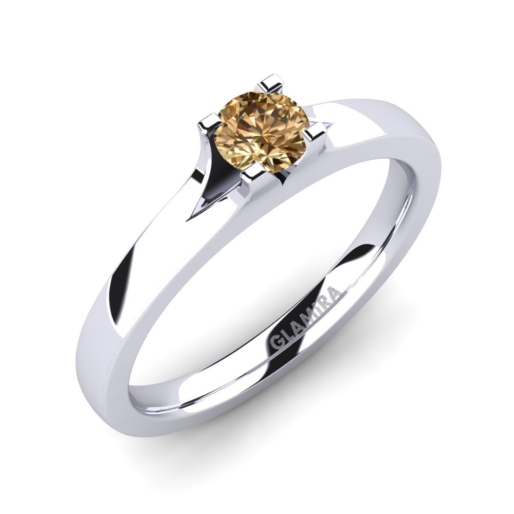 Brun Diamant Forlovelsesring Henrietta