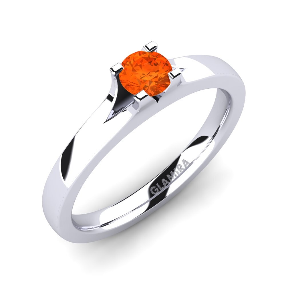 Fire Opal Forlovelsesring Henrietta