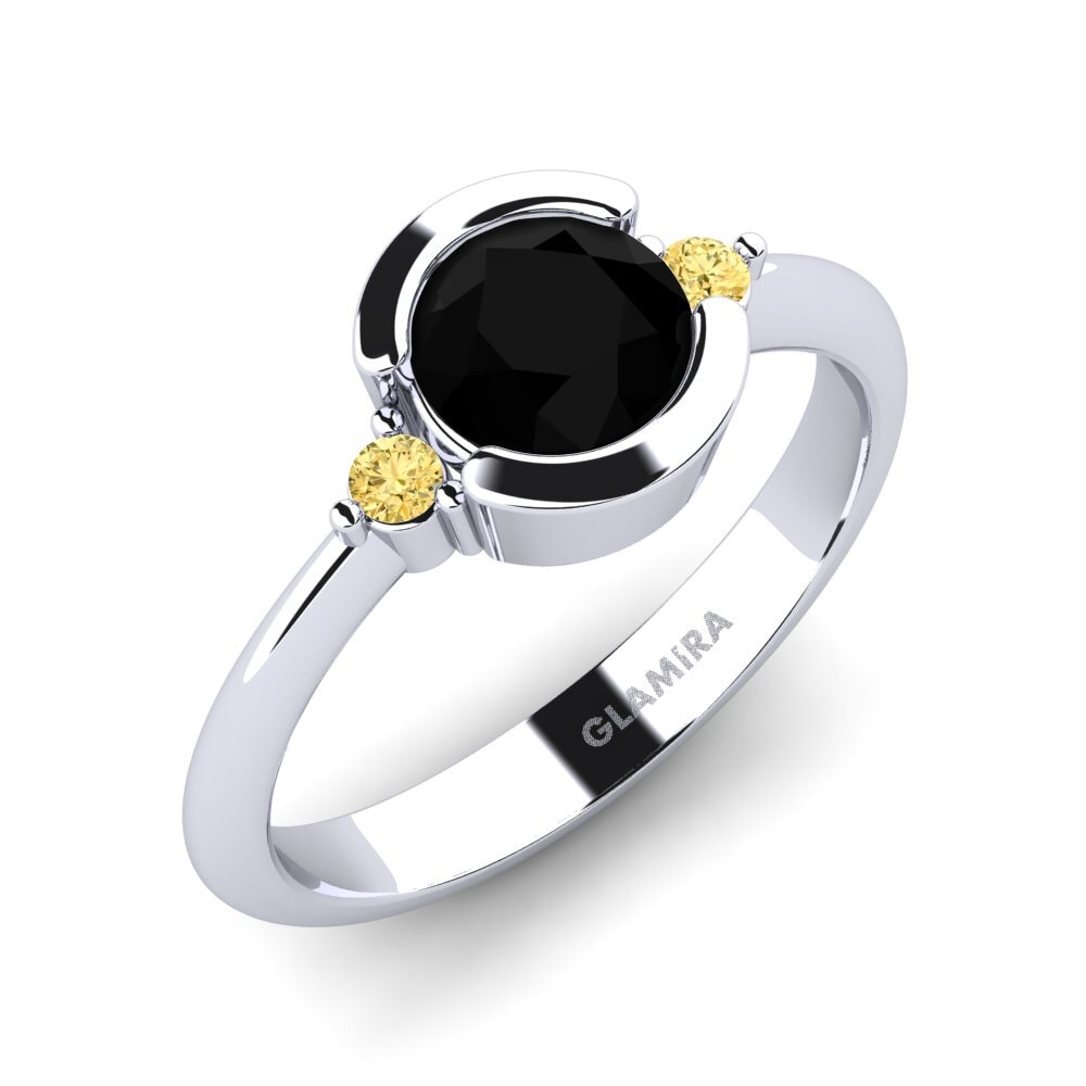 Platino Anillo de compromiso Iselin