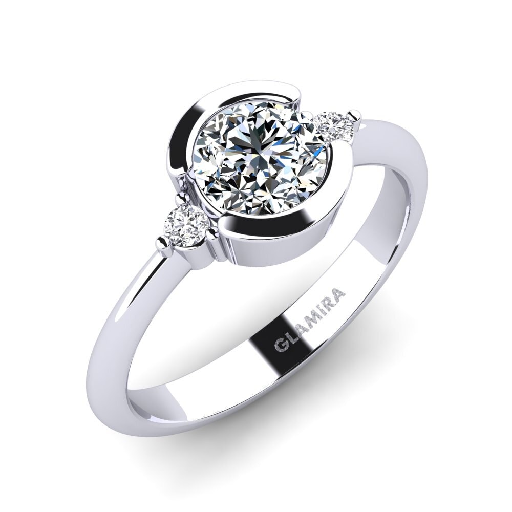 Zircone Bague de fiançailles Iselin