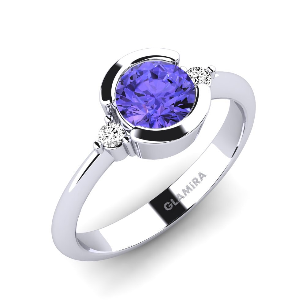 Tanzanita Anillo de compromiso Iselin