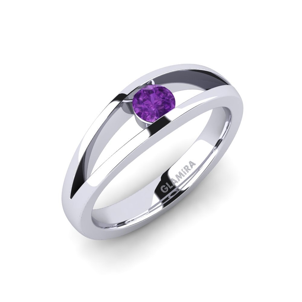 Amethyst Engagement Ring Jessica 0.25crt