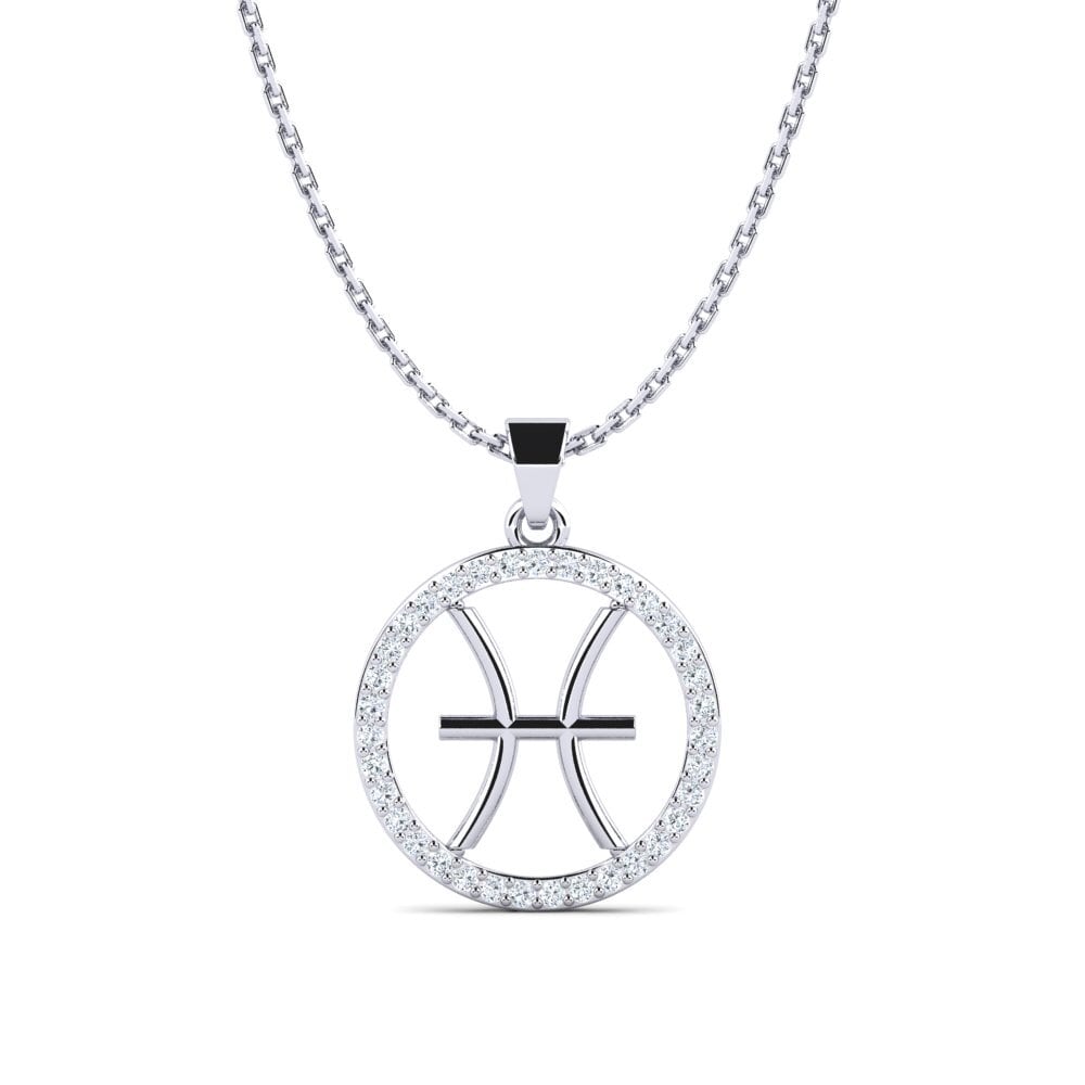 Diamond Women's Pendant Jolyn Pisces