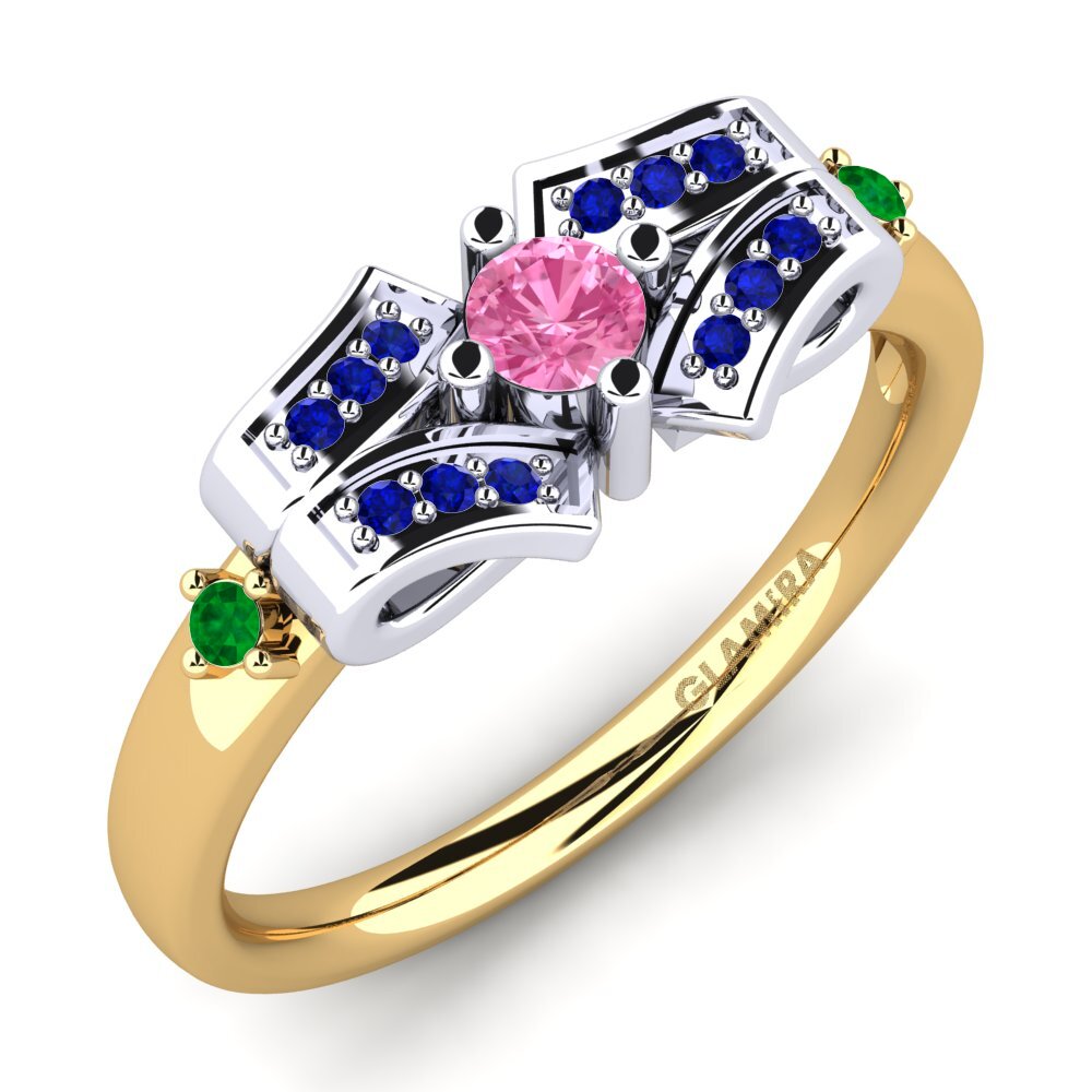 14ct Yellow / White Gold Engagement Ring Jueves