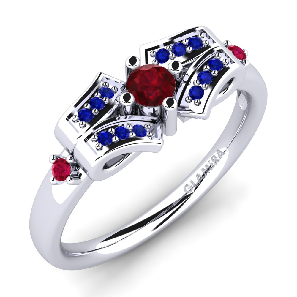 Rubí Anillo de compromiso Jueves